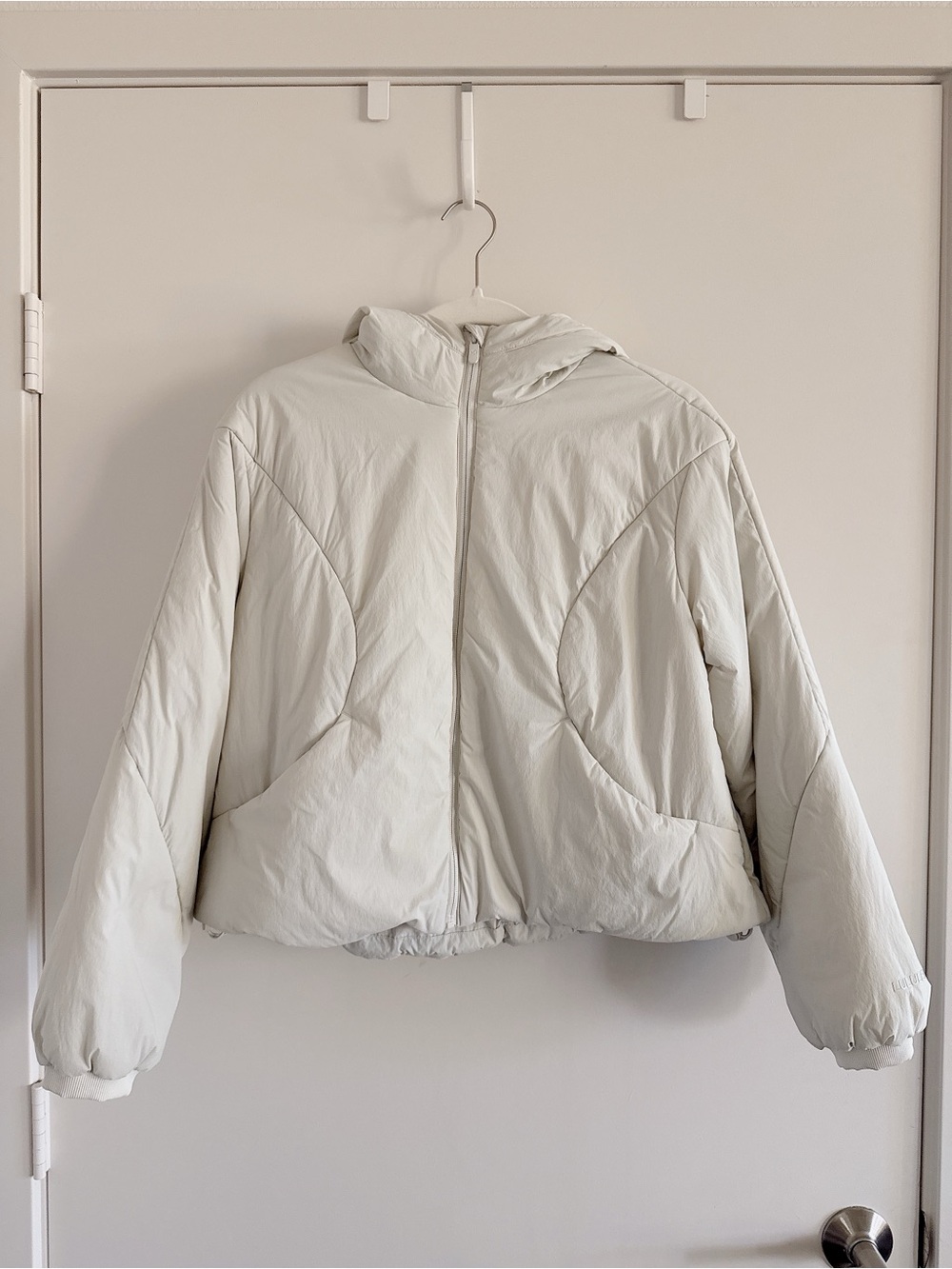 lululemon Water-Resistant Insulated Hooded Jacket Bone XXS